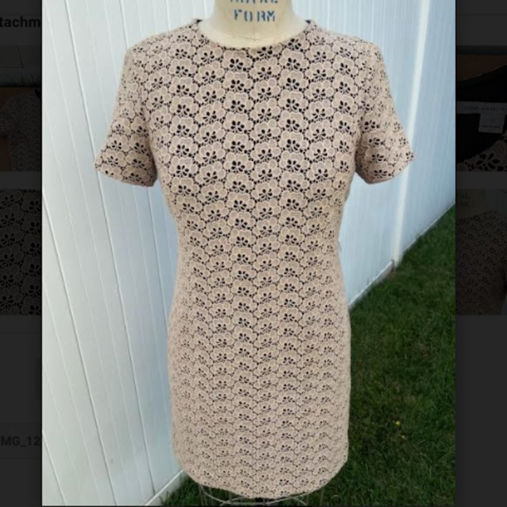 Diane Von Furstenberg Lace Dress, Size 4 - Picture 3 of 10